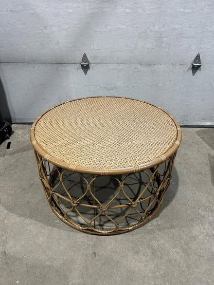 Rattan/Bamboo Round Coffee Table