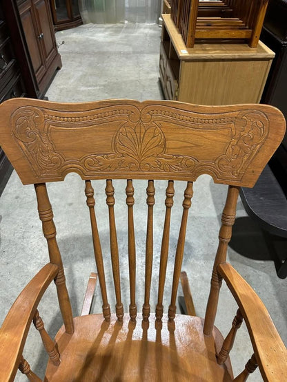 Vintage Wooden Rocking Chair