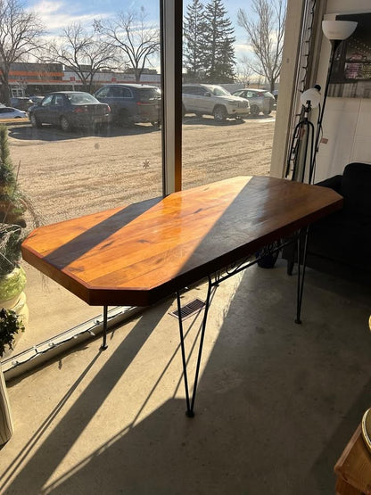 Vintage Table - Metal and wood