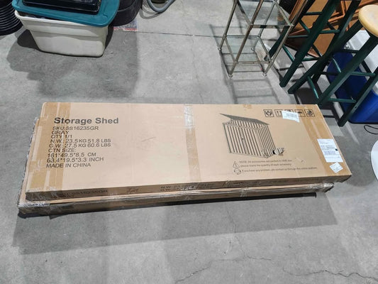 Brand New! Outdoor Metal Storage Shed - 3 Available
