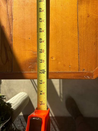 Vintage Table - Metal and wood