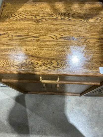 Small Cabinet with Drawers and Wheels