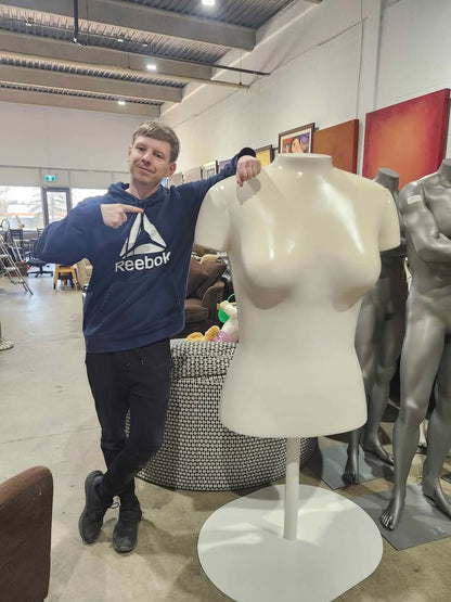 Giant Oversized Female Mannequin Torso