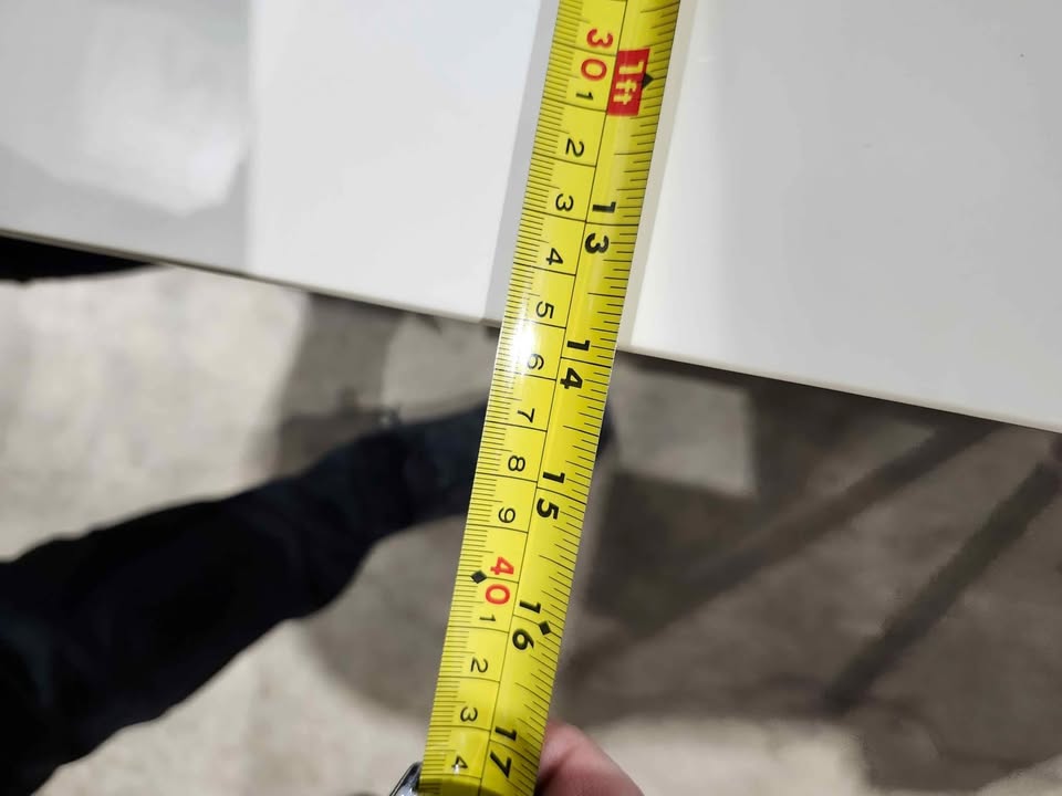 Bellini C Shaped Table With Shelf - White