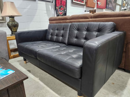 Ikea MORABO Leather Loveseat