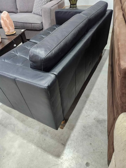 Ikea MORABO Leather Loveseat