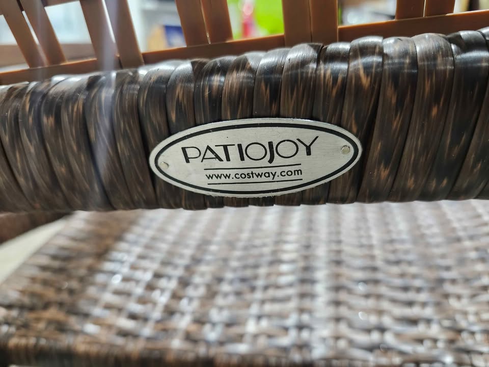 Costway Rattan Patio Chair Set