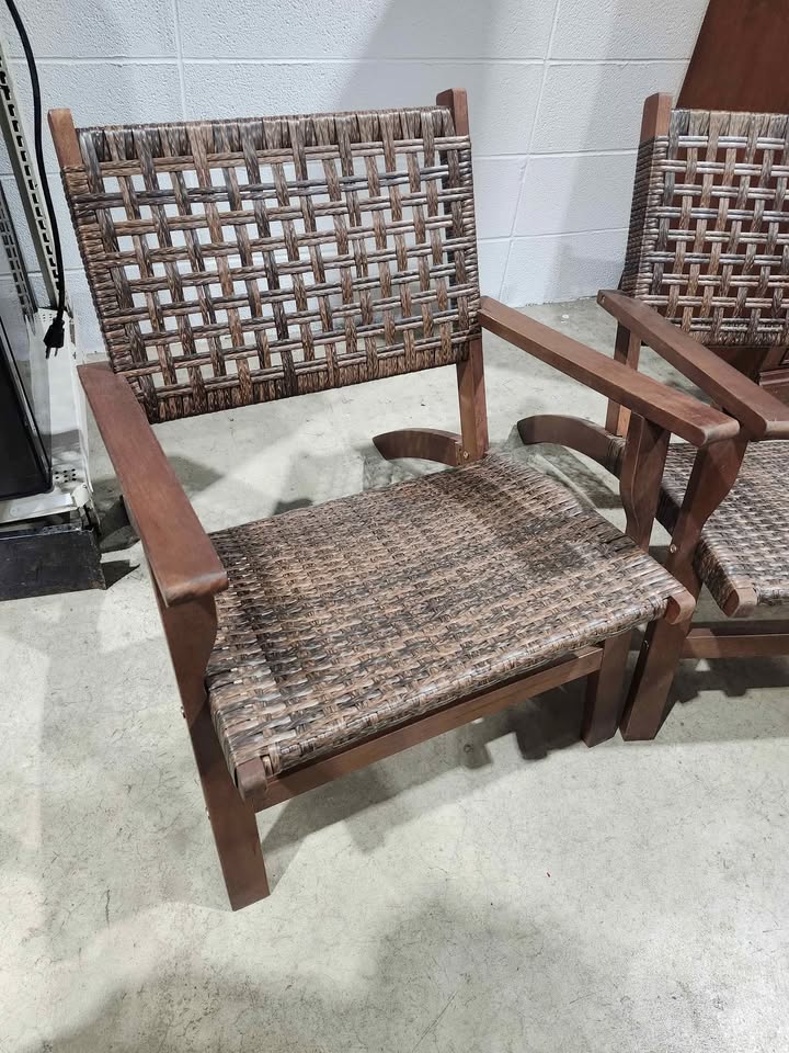 Costway Rattan Patio Chair Set