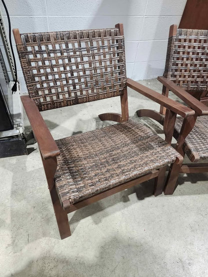 Costway Rattan Patio Chair Set