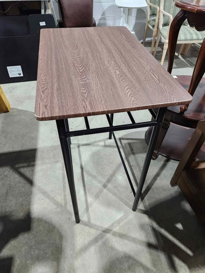 Black/Brown Counter Height Bar Table