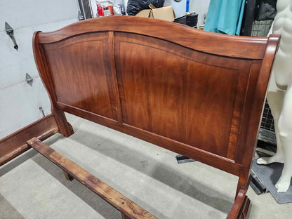 King - Solid Wooden Sleigh Bed Frame