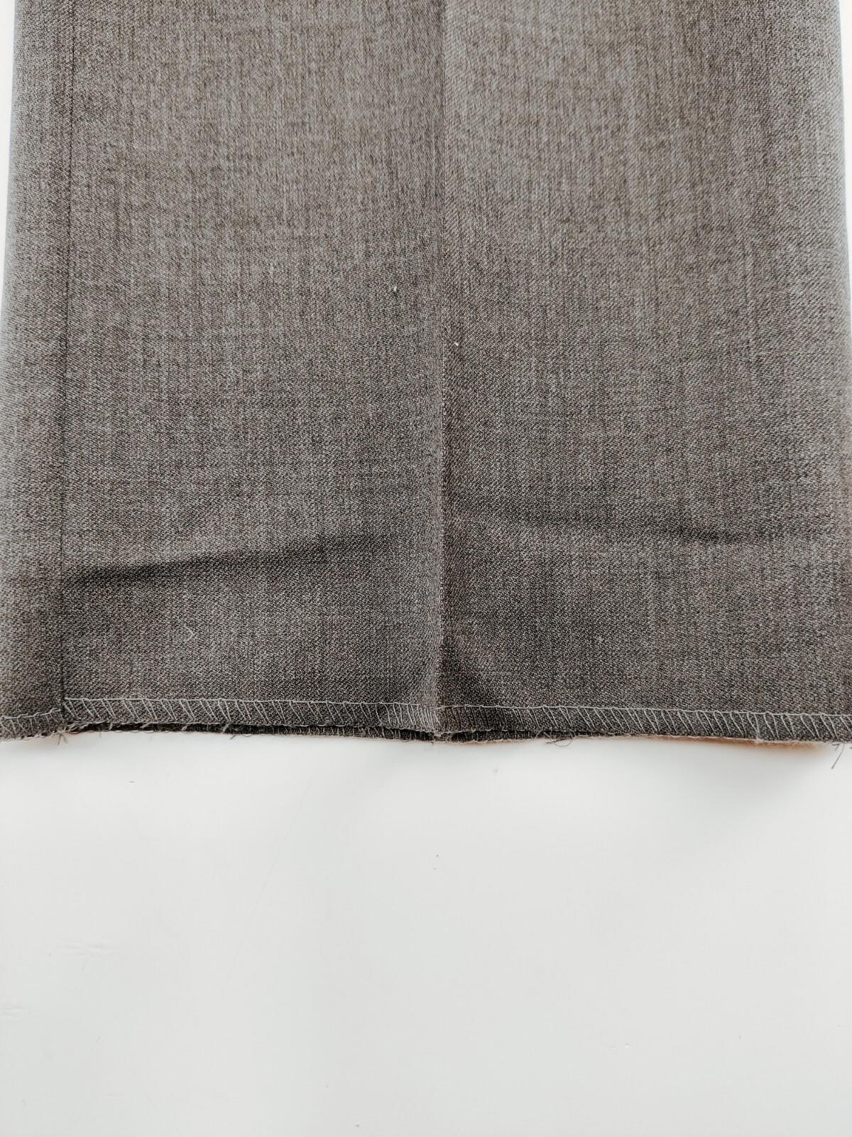 NWT Joseph Abboud Wool Grey Unhemmed Trousers Men's Size 34