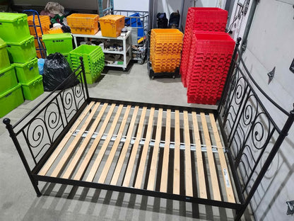 Ikea NORESUND Metal Bed Frame with Slats