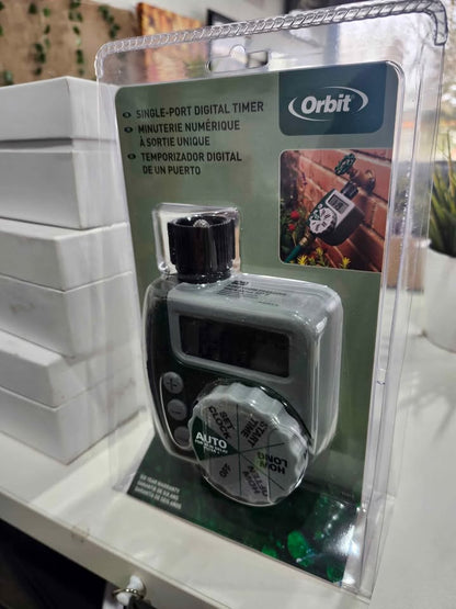 New! Orbit Single Outlet Programmable Hose Faucet Timer