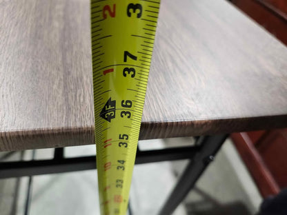 Black/Brown Counter Height Bar Table