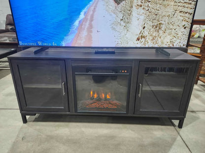 CANVAS Canmore Electric Fireplace & TV Stand 56"