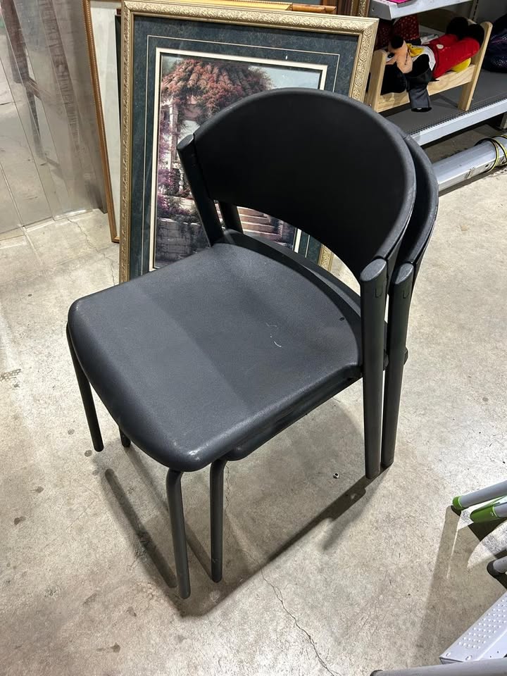 Office Stackable Chairs - 8 Available