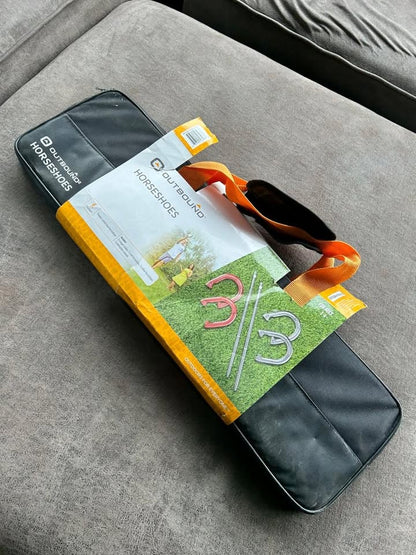 Outdoor Portable Horseshoe Toss Game