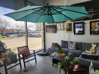 Treasure Garden - 10 Foot AG19A Round Cantilever Umbrella