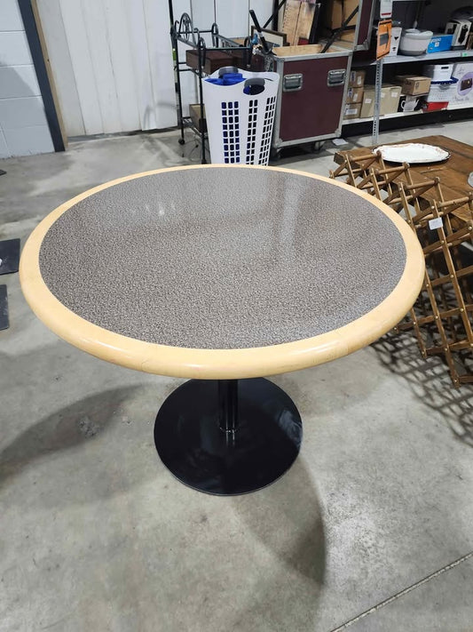 Cafe Style Round Dining Table