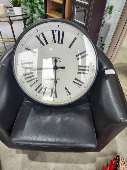 Pottery Barn Union Station 22" Wall Clock