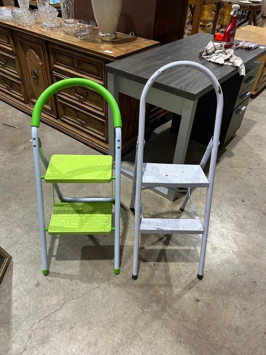 2 Step folding stool - 2 Available
