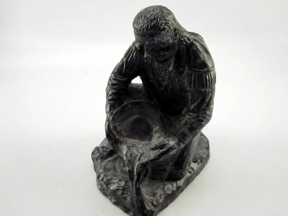 Jolin 9" Canada Soapstone Vintage Gold Panner Pioneer