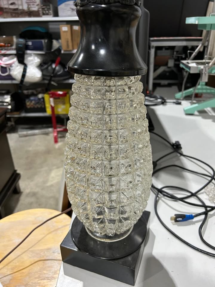 Black and White Unique Lamp