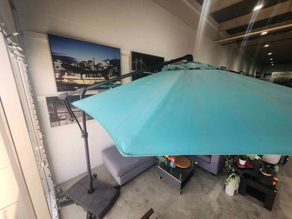 Treasure Garden - 10 Foot AG19A Round Cantilever Umbrella