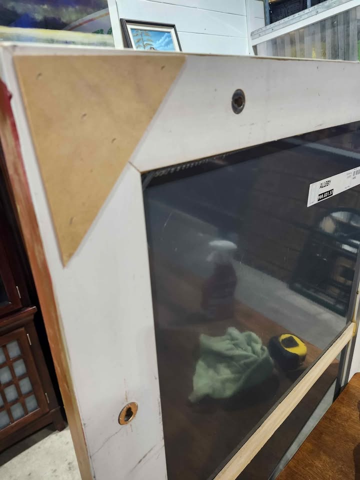 Ikea Alleby - Full Length Gold Framed Mirror