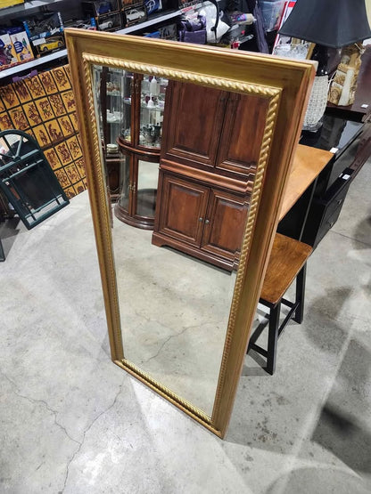 Ikea Alleby - Full Length Gold Framed Mirror