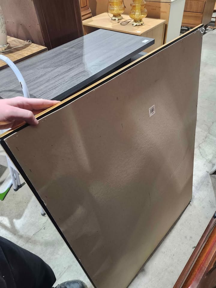 Gold Framed Wall Mirror 43x34"