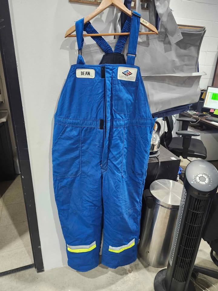 Bulwark Workwear Flame Resistant/Insulated Striped Bib Overall - XL RG