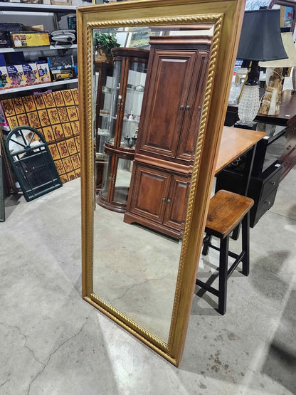 Ikea Alleby - Full Length Gold Framed Mirror