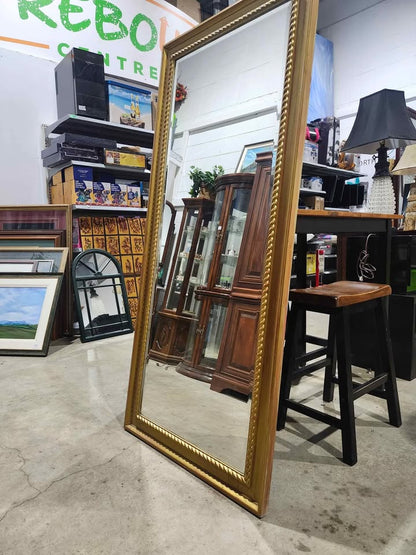 Ikea Alleby - Full Length Gold Framed Mirror