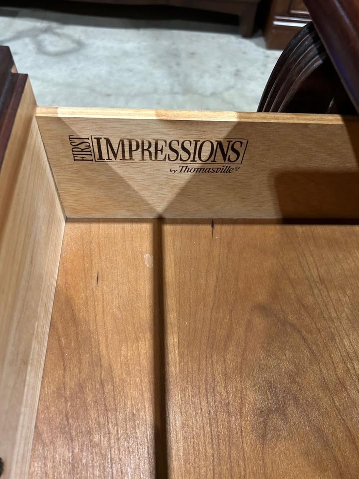 Vintage Cherry(ish) Finish Dresser - First Impressions