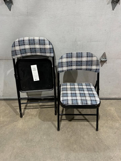 Upholstered Folding Chair - 2 Available