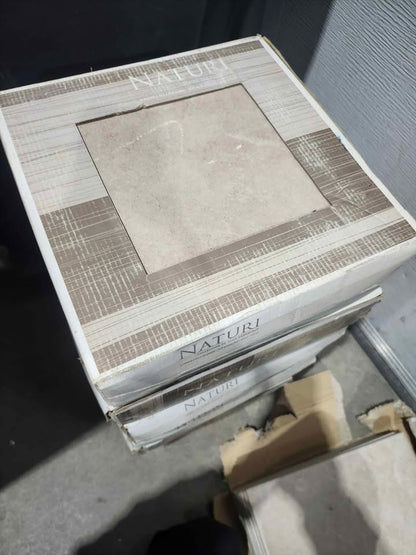New! Naturi Ceramic Floor/Wall Tiles 13.1x13.1" - 7 Boxes Available