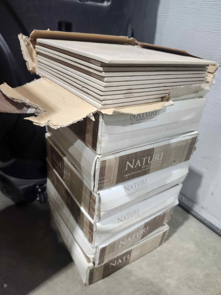New! Naturi Ceramic Floor/Wall Tiles 13.1x13.1" - 7 Boxes Available
