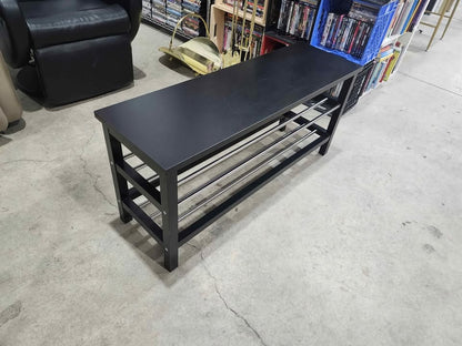Ikea 'Tjusig' Bench with Shoe Rack