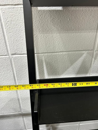 Leaning wall shelf - Black/Brown