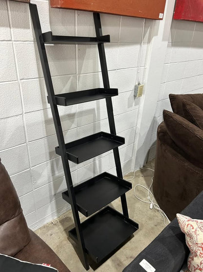 Leaning wall shelf - Black/Brown
