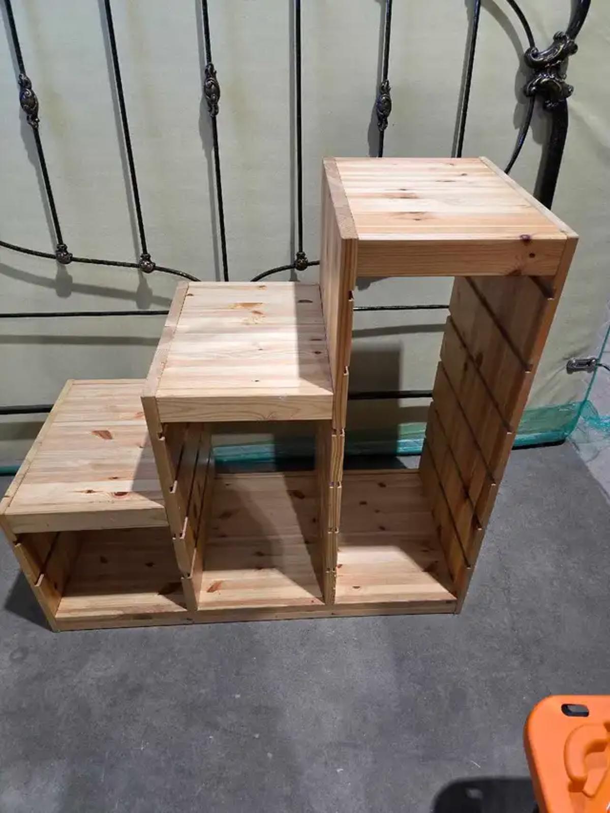 IKEA Pine Trofast Storage Shelf