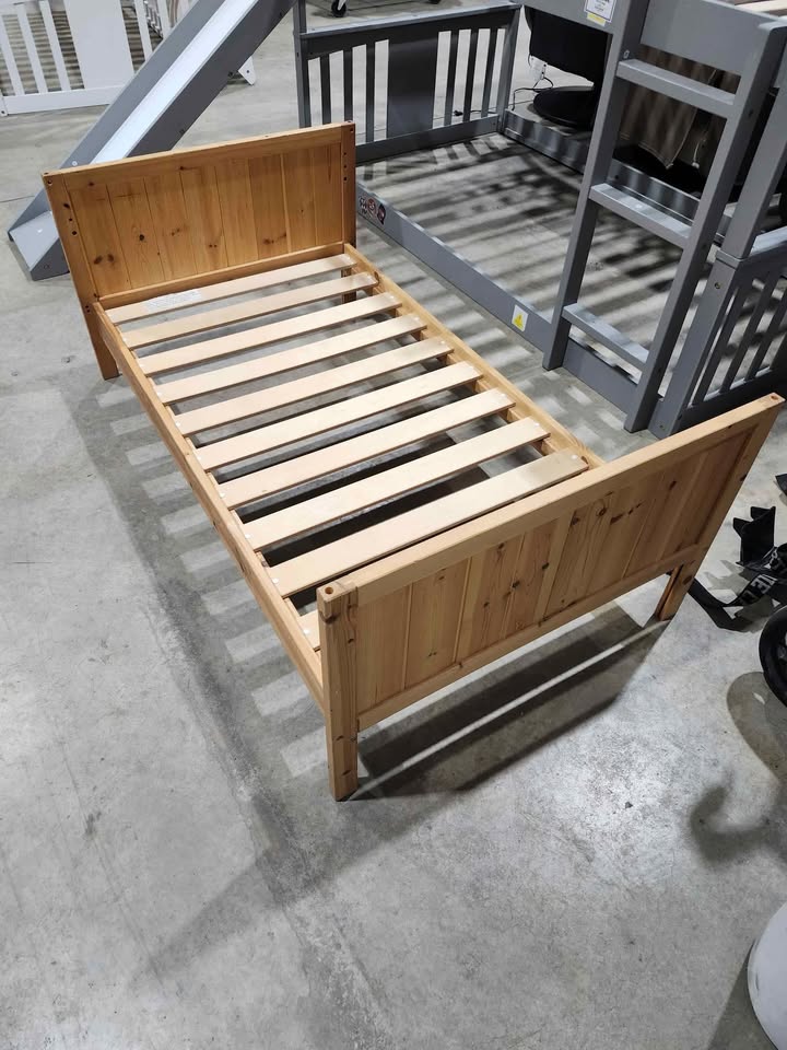 Ikea Wooden Toddler Bed