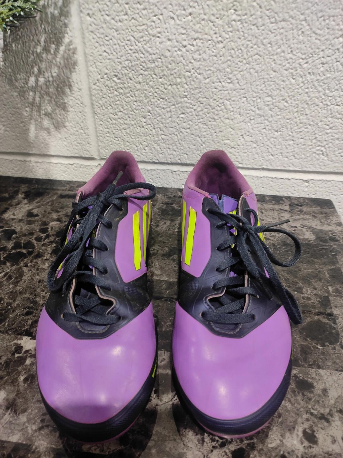 Chaussures de football Adidas F50 Adizero TRX FG pour femme, pointure 6,5