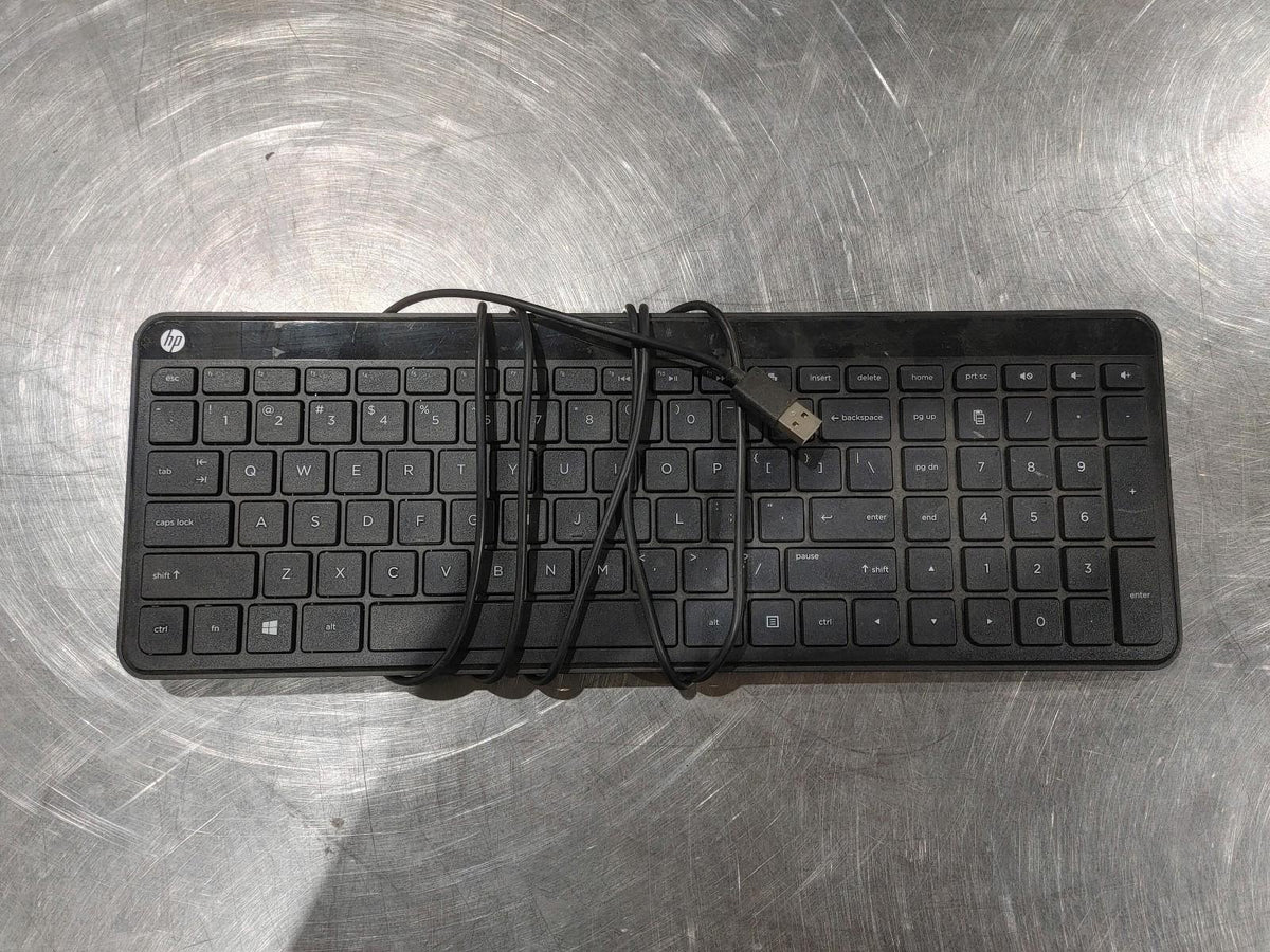 HP SK2028 USB Full Size Keyboard Black - Fair