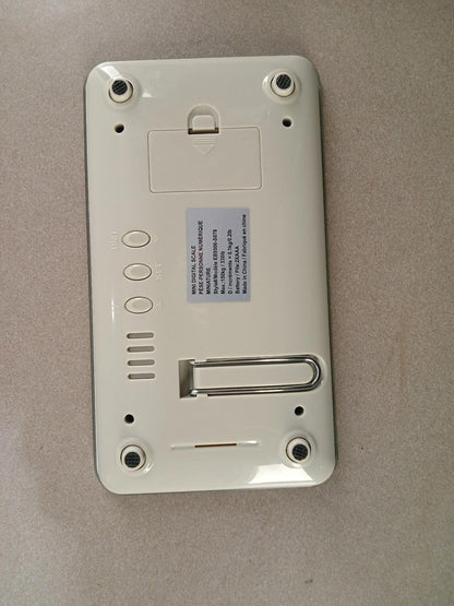 Mini Digital Weigh Scale GOOD CONDITION White