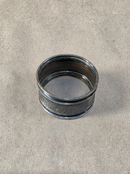 Antique STERLING Silverplated NAPKIN RING Unsigned