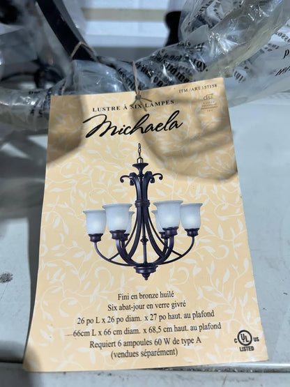 Multiple Light Fixtures Chandeliers/Lights - 8 Available