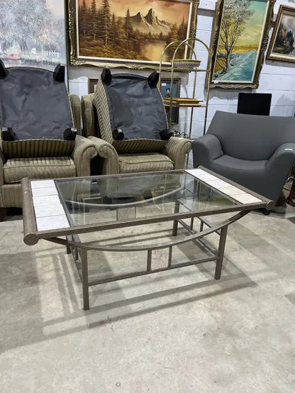 Glass Top Coffee Table